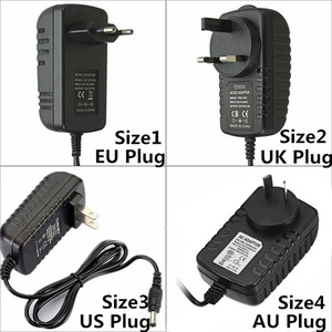 Us Uk Standard Ac100 240V To Dc12V <b>Power</b> Adapter 2A Output With 2M <b>Cable</b> For Electronics Devices - Product Image 4