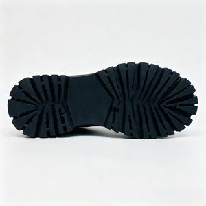Bottines en cuir verni pour femmes, bout rond, antidérapantes, semelle extérieure en caoutchouc imperméable, toutes saisons, chaussures pour femmes, bottes de neige - Product Image 5