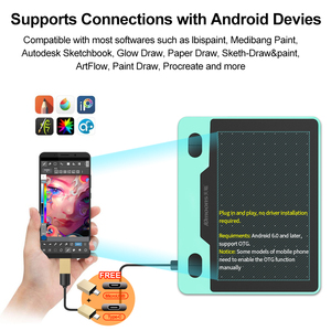 T503 Hội Đồng Quản trị bức tranh với pin miễn phí Stylus kỹ thuật số bút kỹ thuật số nghệ thuật Thiết kế phác thảo - Product Image 6