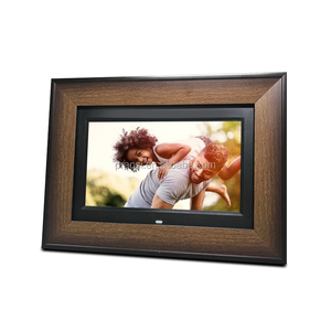 Bán Buôn 10 / 12 Inch LCD Android Bán Buôn E-Ink WiFi Khung Ảnh Kỹ Thuật Số Với Khung Bằng Gỗ - Product Image 1