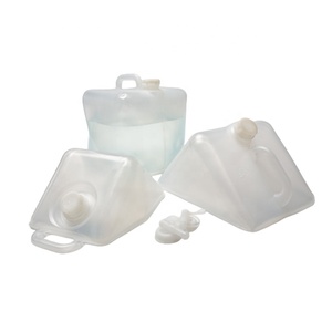 Conteneur d'eau pliable en plastique, jerry portatif pour randonnée en plein air avec <span class=keywords><strong>robinet</strong></span> en plastique - Product Image 5