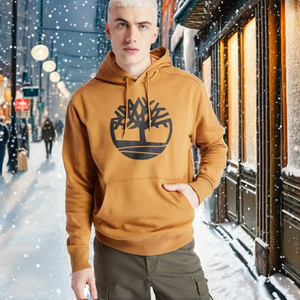 Sweat à capuche zippé OEM personnalisé pour homme, en molleton non tissé gaufré, polyester/coton, sans cordon, haute qualité, hiver - Product Image 2