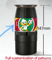 Machine à expresso portable, mini machine à café OEM, souvenirs de la Coupe du Monde de football pour le bureau, la voiture, les voyages, le camping, compatible avec plus de capsules