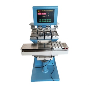 4-Color Shuttle Automatic Pad Printer New <b>Used</b> Condition for Toy Bottle Paper Multi-Color Ink Cup Label Printing Engine - Product Image 4