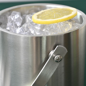 Seau à glace en acier inoxydable à double paroi, refroidisseur pour fêtes en plein air, seau à <span class=keywords><strong>champagne</strong></span>, bière, whisky, vin - Product Image 3