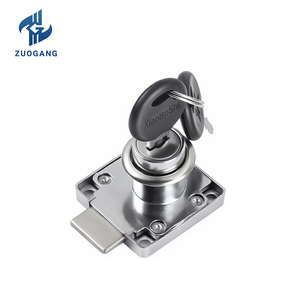 ארון סגסוגת אבץ מצופה ניקל ברזל מפתחות פלסטיק מנעול רהיטים מודרני עבור מגירות חדר שינה לשימוש עבור דלת שולחן עבודה - Product Image 1