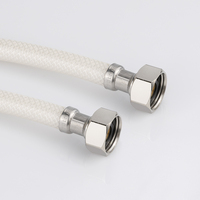 Tuyau d'arrosage en PVC tressé moderne et durable PPW en gros, tuyau de plomberie pour douche, garantie de plus de 5 ans, pression maximale de 1,0 Mpa, diamètre intérieur de 1/2 pouce