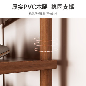 <b>Shoe</b> Rack <b>Narrow</b> Space Saving Entryway <b>Storage</b> 6 Tier Standing Panel Material For <b>Shoes</b> - Product Image 4