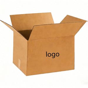 Custom Size Carton Box Medium Moving Corrugated <b>Cardboard</b> <b>Boxes</b> Stamped Shipping Mailing Packing <b>Storage</b> Box - Product Image 2