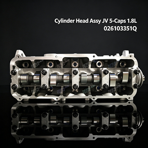 Ensemble <span class=keywords><strong>de</strong></span> culasse 026103351Q pour VW Santana Jetta Passat <span class=keywords><strong>Golf</strong></span> Audi 1.8L Moteur JV <span class=keywords><strong>5</strong></span>-culbuteurs 8V en aluminium <span class=keywords><strong>de</strong></span> remplacement 1985-1998 - Product Image 1