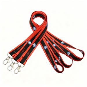 Rollo de Cinta de Poliéster para <span class=keywords><strong>Lanyard</strong></span> al por Mayor de Alta Calidad con Cierre de Seguridad Desprendible y Clip Metálico Diseño Gratis con Logo - Product Image 4