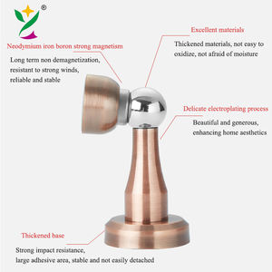 Tope Magnético para Puerta de Garaje YUXING, Tope de Acero Inoxidable para Puerta - Product Image 4