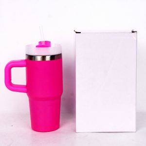 <b>Kids</b> 14oz Stainless Steel Insulated Outdoor Tumbler with Straw Lid Handle Portable Travel Cup - Product Image 5