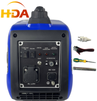 Trinkwasser Mini Benzin AC 1KW 1000 Watt 110V 220V Benzin Silent Small Light Dynamo Inverter Generator für den Heimgebrauch H1200i-A