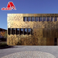 Panel compuesto de plástico de aluminio de 3mm con textura de cepillo de hojas Acp/ACM de decoración de construcción externa interna