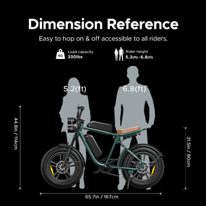 Bicicletta Elettrica da Montagna Personalizzata 250W con Doppia Batteria da 48V 26AH, <span class=keywords><strong>E</strong></span>-Bike con Pneumatici Fat da 20", Cambio a 7 Velocità, Bici Ibrida Elettrica Fuoristrada per Adulti - Product Image 5