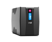 UPS U.P.S.E.N. con Pantalla LED/LCD Seleccionable, Alta Eficiencia de Batería, UPS Fuera de Línea de 600VA a 3000VA para Computadora, Router Wifi, CCTV