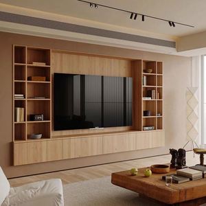 ห้องนั่งเล่นทีวีตู้เฟอร์นิเจอร์ตู้ทีวีสไตล์ทันสมัย - Product Image 1