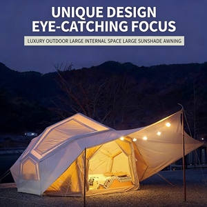 <span class=keywords><strong>Tente</strong></span> <span class=keywords><strong>gonflable</strong></span> imperméable avec technologie de sommeil profond pour un sommeil paisible pendant les heures de camping en plein jour - Product Image 6