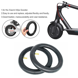 Nouvelles images, stock européen, accessoires pour trottinette électrique <span class=keywords><strong>Xiaomi</strong></span> M365 <span class=keywords><strong>Pro</strong></span>, pneus <span class=keywords><strong>avant</strong></span> et arrière de 8,5 pouces, pneus en caoutchouc plus épais 8 1/2x2 + chambre à air - Product Image 4