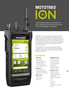 <span class=keywords><strong>Radio</strong></span> bidirectionnelle portable MOTOTRBO ION 4G LTE POC, IP68, GPS, BT, Android, réseau, talkie-walkie pour Motorola, émetteur-récepteur <span class=keywords><strong>radio</strong></span> original - Product Image 6