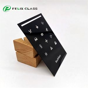 Panel de Visualización Industrial de Vidrio Templado Sólido Personalizado FELIX de 0.5mm-3mm con Serigrafía - Product Image 4