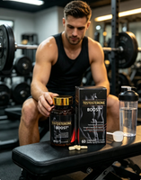 OEM 60 Capsules – Complément Alimentaire Énergisant pour Hommes : Soutient la Croissance Musculaire Maigre, l'Énergie et la Vitalité