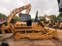 Bulldozer sur chenilles CAT D7G d'occasion, modèle 2020, moteur 160 CV, engin de construction lourd pour travaux de terrassement et de voirie, à vendre
