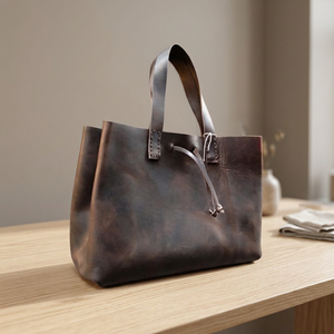 Bolso de Mano Tipo Clutch de Cuero Genuino para Mujer, con Cierre, Ligero, Impermeable, Doble Correa, Correa de Hombro Cruzada, Ideal para Viajes - Product Image 4