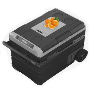 Mini congelador portátil para coche, <span class=keywords><strong>con</strong></span> mango y <span class=keywords><strong>ruedas</strong></span>, <span class=keywords><strong>con</strong></span> batería, para acampar al aire libre - Product Image 5