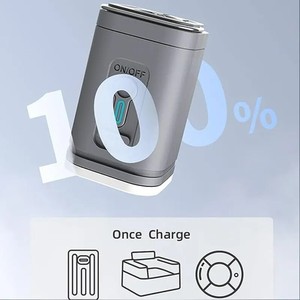 Mini Bomba de Aire Eléctrica Recargable por USB con Linterna de Camping para Colchón Inflable/Colchoneta/Cama de Aire - Product Image 6