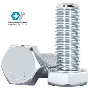 Thép carbon UNC lục giác vít & bu lông bình thường mạ kẽm kết thúc Lớp 8 lớp 1/4 "5/16" 3/8 "1/2" kích thước tiêu chuẩn Mỹ inch - Product Image 3