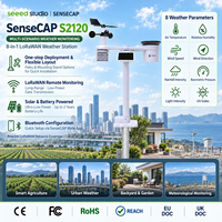 Station météo extérieure sans fil LoRaWAN longue portée SenseCAP S2120 8-en-1, agriculture intelligente, ville intelligente, jardin et cour arrière