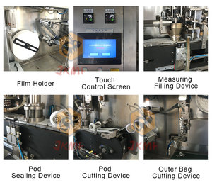 Hot Sales Automatic <strong>ESE</strong> <strong>Coffee</strong> <strong>Pod</strong> Making Packing <strong>Machine</strong> Round Tea Powder <strong>Coffee</strong> <strong>Pod</strong> <strong>Filling</strong> Packing <strong>Machine</strong> - Product Image 5