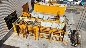 Linha De Processamento De Beneficiamento De Minério De Ouro De Pequena Escala Planta Móvel De Cil De Mineração De Ouro - Product Image 6