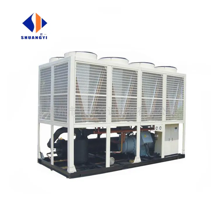Refroidisseur d'eau de type refroidi à l'air industriel portatif Refroidisseur à vis refroidi à l'eau industriel commercial