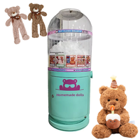Machine à rembourrer les jouets en peluche électrique universelle 110V 220V, adaptée au marché d'Europe et d'Amérique du Nord, machine à fabriquer des ours en peluche