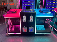 Machines de jeux d'arcade de tir de simulateur de Funpark Machine de jeux à jetons