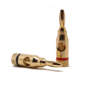 Аудиоразъем-банан 4 мм с золотым покрытием, 32А 600В, штекер/гнездо, корпус из ПВХ, для усилителя мощности и аудиосистем - Product Image 4