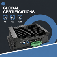 Computadora Industrial Integrada YCT para Montaje en Pared, Sin Ventilador, 4 Puertos USB 3.0, Doble COM, GPIO, WiFi, para Maquinaria de Empaque y Kioscos