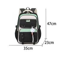 Mochilas Escolares de Alta Calidad al por Mayor de Fábrica, Mochila Impermeable de Gran Capacidad para Estudiantes Adolescentes