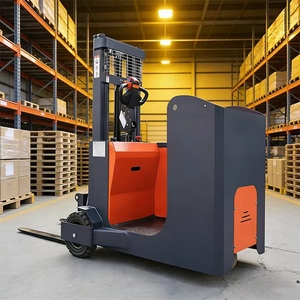 Apilador Eléctrico sin Patas de 1.2 Toneladas, Tipo Stand-on, Transpaleta Hidráulica para Almacenes Pequeños, Sin Restricción de Paletas - Product Image 2