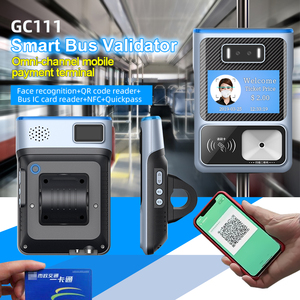 Validador de Autobús EMV L1 L2, Lector NFC, Terminal POS <span class=keywords><strong>con</strong></span> Escaneo de Código QR, Reconocimiento Facial, <span class=keywords><strong>Pago</strong></span> de Tarifas de Autobús <span class=keywords><strong>con</strong></span> Altavoz de 3W - Product Image 1