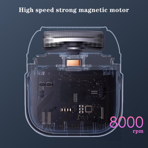 <span class=keywords><strong>Nouveau</strong></span> <span class=keywords><strong>rasoir</strong></span> électrique de voyage rechargeable, mini, portable, étanche, à triple lame oscillante, pour hommes - Product Image 4
