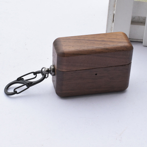 เคสป้องกันการกระแทกทำจากไม้จริงเป็นมิตรกับสิ่งแวดล้อมสำหรับเคสหูฟัง <span class=keywords><strong>Apple</strong></span> airpods Pro 2 Pro 3 1/2 - Product Image 2