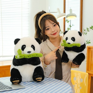 Black and White Cat-shaped Plush <b>Toy</b>, Cute Little Black and White cat Plush Doll, Home Decoration Ornament, Festival Gift - Product Image 2