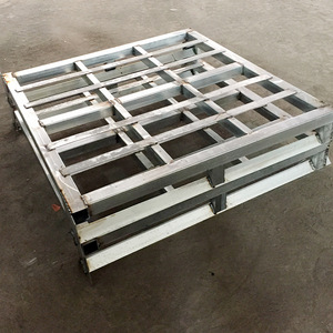 Mensola del tubo d'acciaio galvanizzato Pileable impilabile fisso della griglia di conservazione fredda per la caratteristica di protezione contro la corrosione del magazzino alimentare - Product Image 4