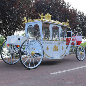 Calèche de mariage électrique de style royal européen EGO XCEGO, couleur personnalisée, structure en acier Q235B pour le tourisme - Product Image 5