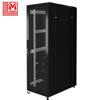 L'armoire réseau à grande échelle 42U est utilisée pour le support de serveur de porte hexagonale en maille dans le centre de données