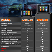 Escáner de Diagnóstico Automotriz Vident ISmart 800Pro IM, Herramienta de Programación de Llaves Inteligentes e Inmovilizador de Autos, Más de 40 Funciones de Reinicio, 1 Año de Garantía Inalámbrica